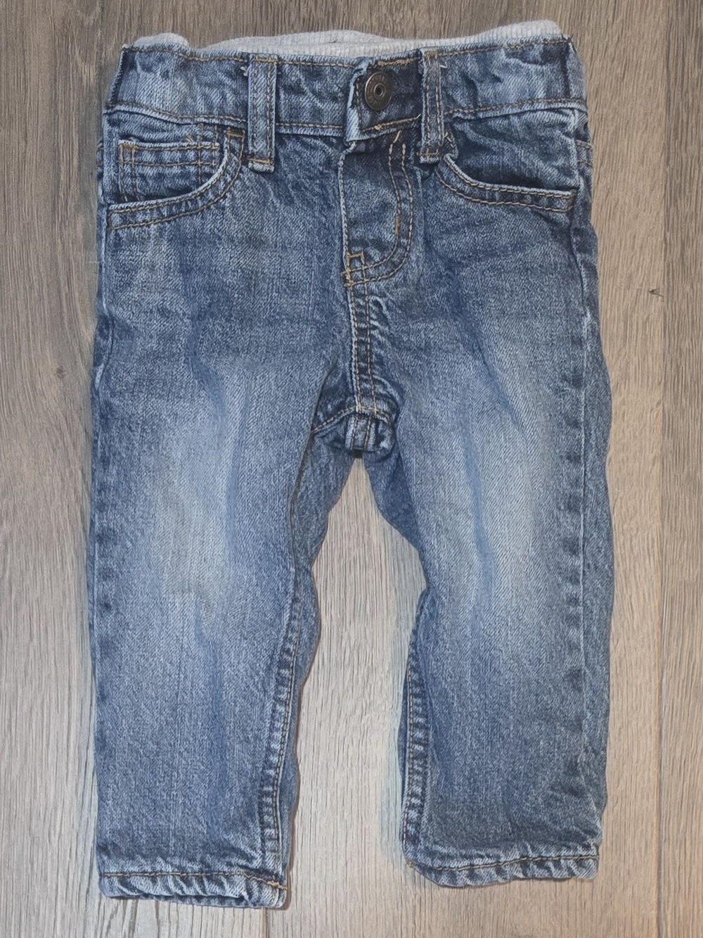 OshKosh B'gosh Boys Slim Straight Blue Denim Jeans